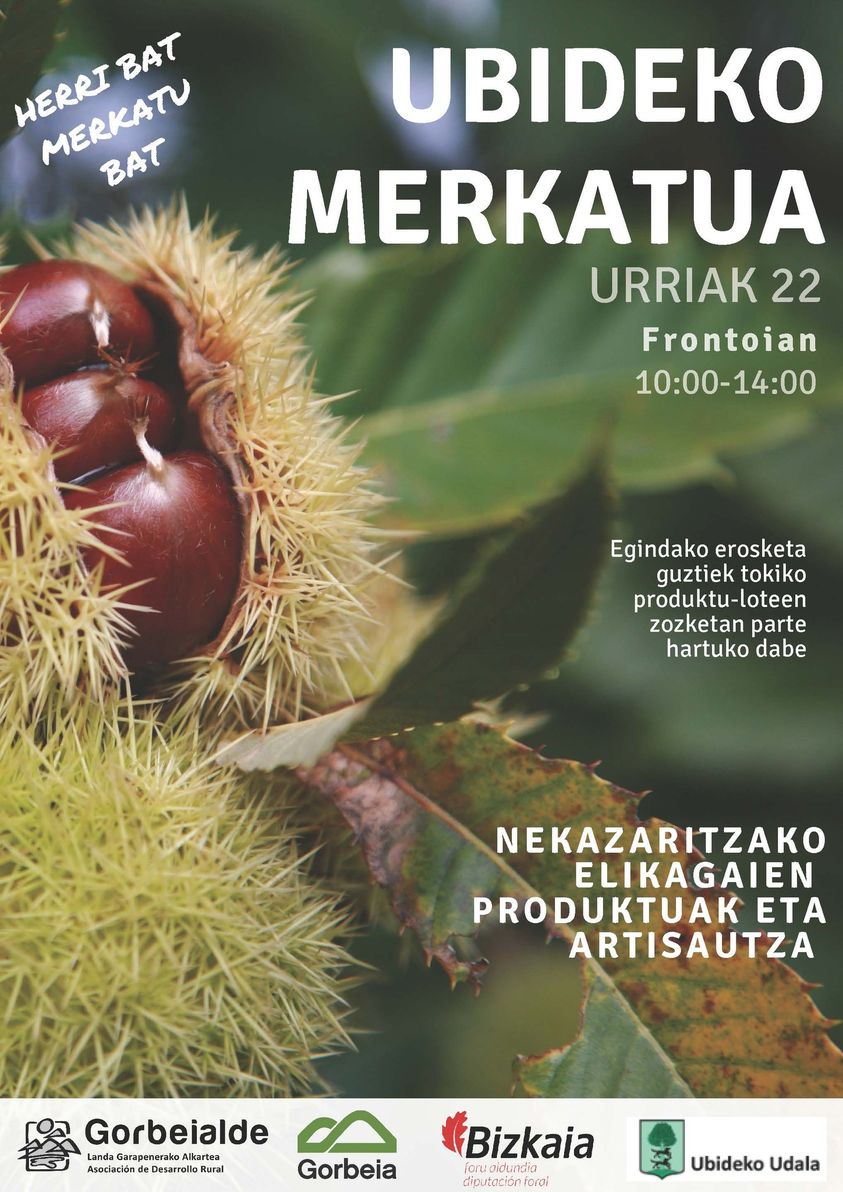 Ubideko merkatuaren kartela (2022)